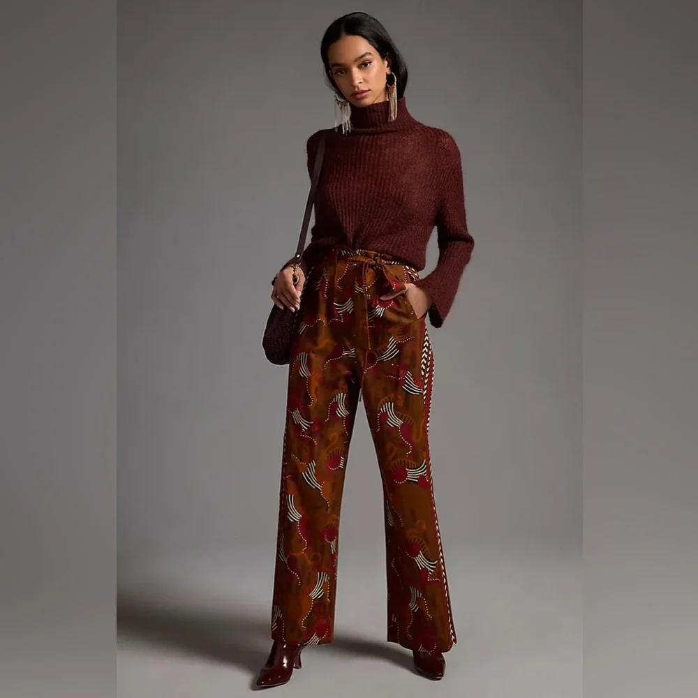 FARM Rio Multicolor Patterned Trousers - Picture 2 of 11